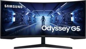 Ultrawide gaming monitor Samsung Odyssey G5 C34G55