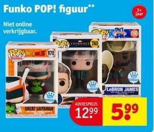 Funko Pops € 5,99 @ Kruidvat