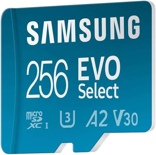 Samsung EVO Select 256GB micro SD XC UHS-I U3