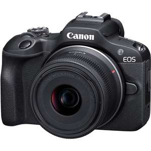 Canon EOS R100 Zwart + RF-S 18-45mm f/4.5-6.3 IS STM voor €473 @ Amazon NL