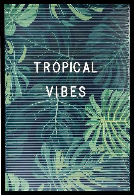 Tropical Vibes Letterbord - Dresz