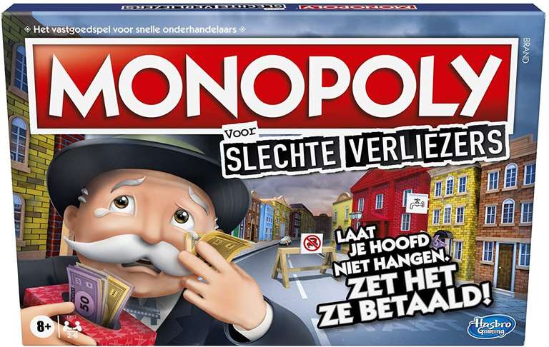 Monopoly voor slechte verliezers / Vals Geld €7.52 @Bol