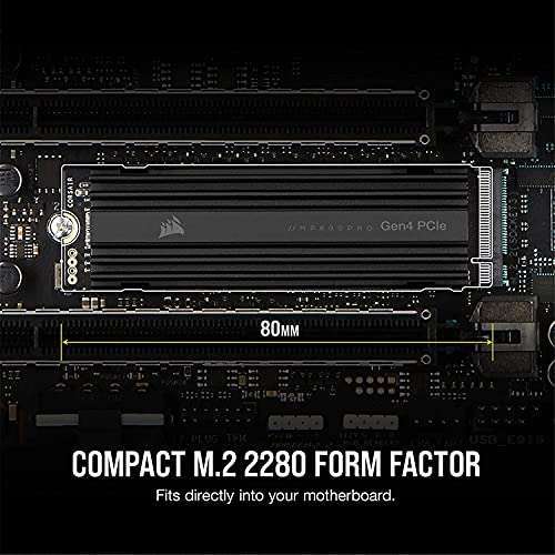 Corsair MP600 PRO Gen4 PCIe x4 NVMe M.2 SSD - TLC NAND - 1tb