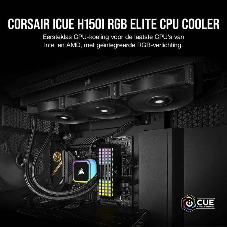 Corsair iCUE H150i Elite RGB Radiator (360mm)