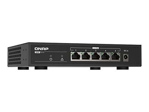 QNAP QSW-1105-5T Netwerkswitch 5x 2.5GbE @Amazon.de