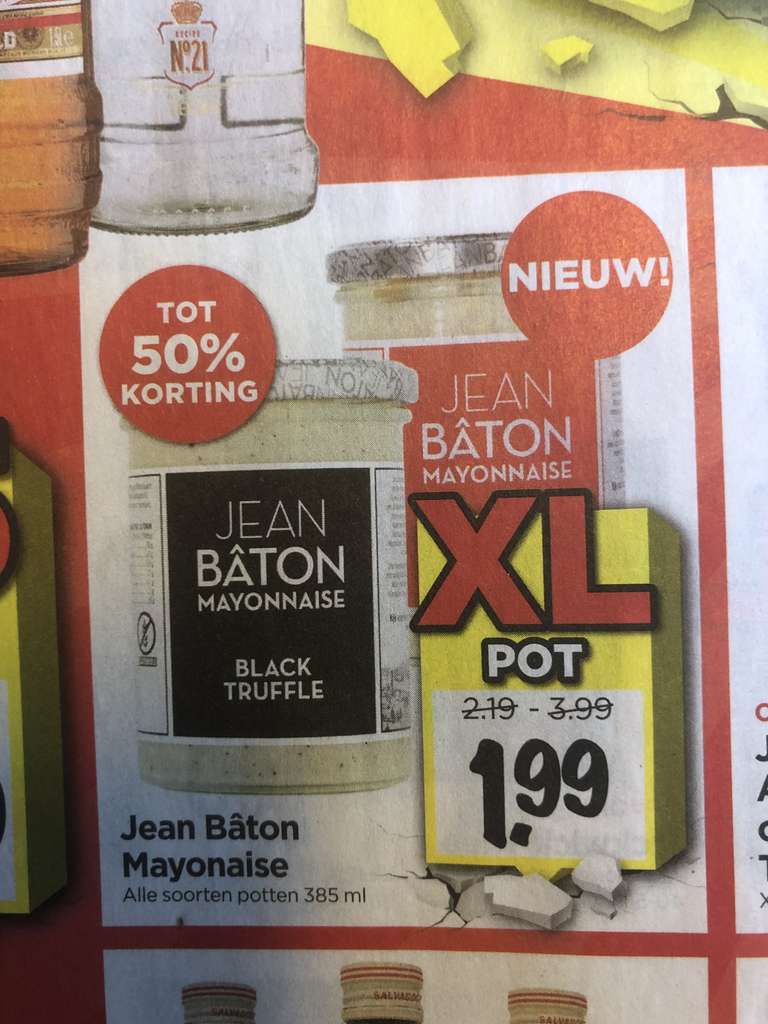 Jean Bâton mayonaise (ook truffel!)