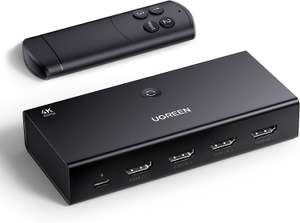 UGREEN 3-1 HDMI Switch 4K@60Hz €26,99 @ Amazon NL