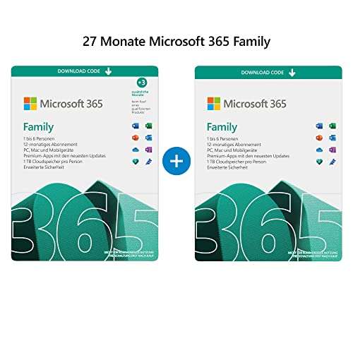 microsoft 365 family 27 maanden