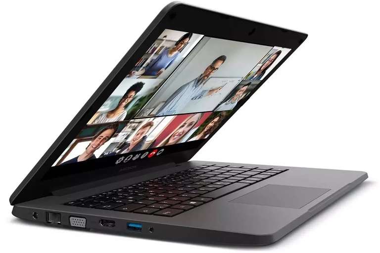 Medion Akoya MD62157 14'' Laptop (HD+, TN, i3-1005G1, 4GB DDR4, 128GB SSD, Windows 11S)