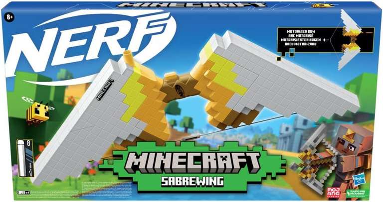 Nerf Minecraft Sabrewing voor €16,99 @ Amazon NL