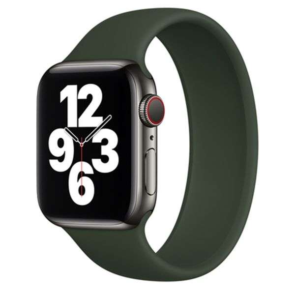 Apple Solobandje voor de Apple Watch Series 4-8 / SE (diverse kleuren) voor €14,99 @ Smartphonehoesjes.nl