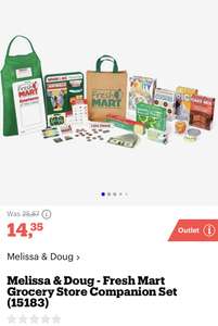 [bol.com] Melissa & Doug - Fresh Mart Grocery Store Companion Set (15183) €14,35
