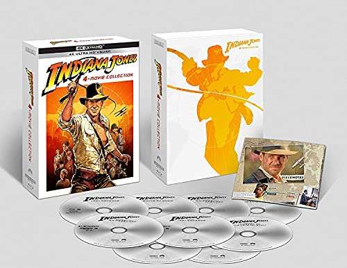 Indiana Jones: 4-Movie Collection 4K Blu-ray