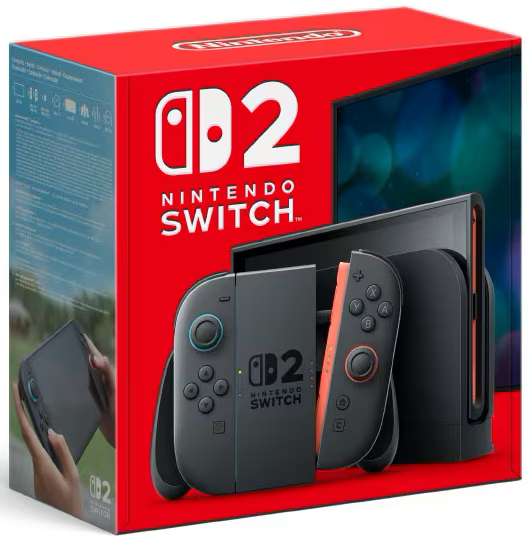 Nintendo Switch 2 - Zwart (435,-) - Pepper.com