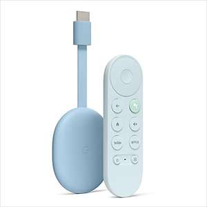 Google Chromecast 4K met Google TV (Blauw) @Amazon.DE