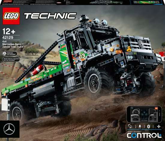 LEGO Tehnic 4x4 Mercedes-Benz Zetros Trial Truck 42129 op Bol