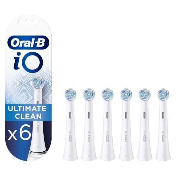 Oral-B iO Ultimate Clean Opzetborstels / 6 stuks / wit of zwart
