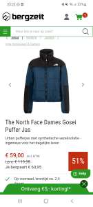 The north face jas