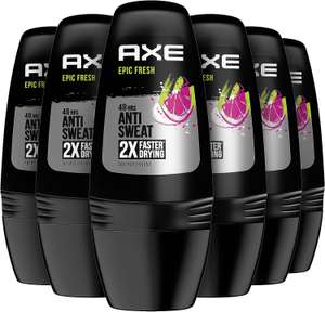 Axe Epic Fresh Deodorant Roller 6 x 50 ml voordeelverpakking voor €7,13 @ Amazon NL