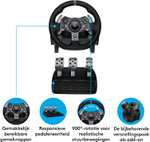 Logitech G920 Driving Force racestuur en vloerpedalen