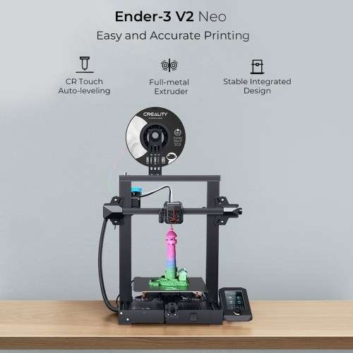 Creality Ender-3 V2 Neo 3d-printer voor €218,88 @ Tomtop