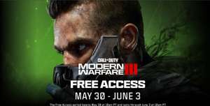 Call of Duty: Modern Warfare III gratis multiplayerweekend (PS5, PS4, Xbox, PC)