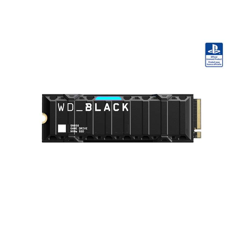 WD_Black SN850 2TB NVMe SSD (PS5 compatible) voor €209,99 @ WD Store