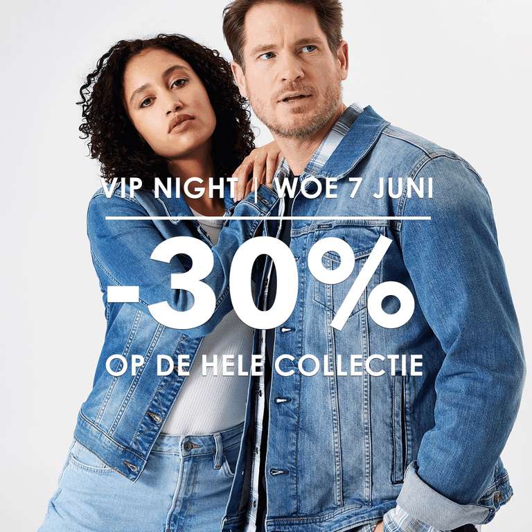 -30% op alles @ jeans centre (VIP)