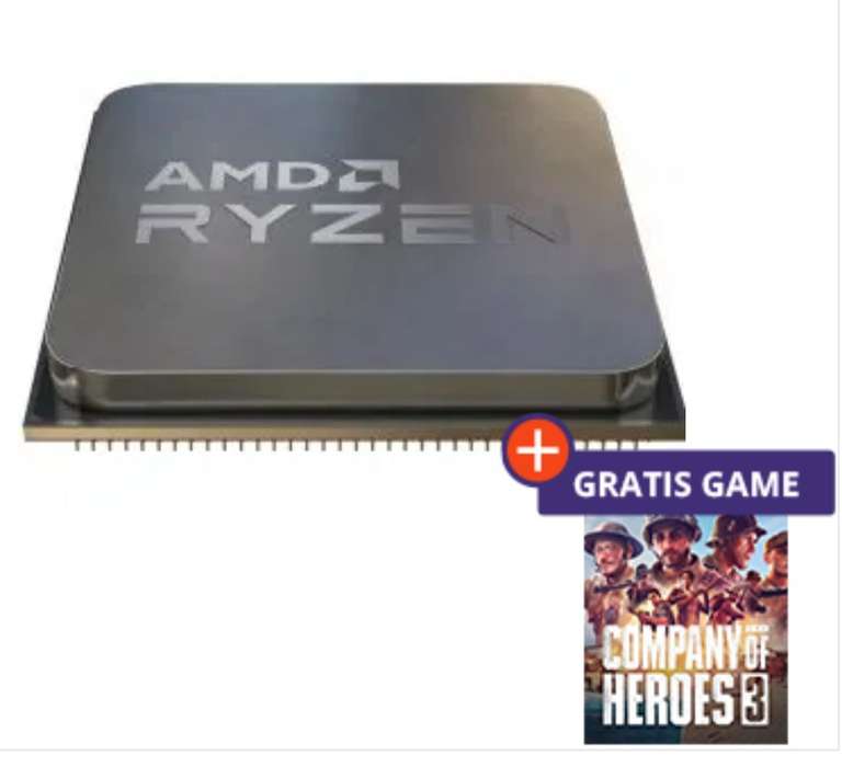 [Nu: €149] AMD Ryzen 5 5600X Tray met gratis Company of Heroes 3