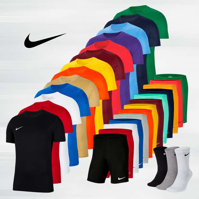 Nike 3-pack heren hardloopset met shirt, short & sokken €34,97 @ Geomix