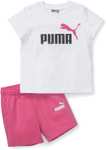 Puma Minicats Tee & Shorts Set Sunset Pink maat 68