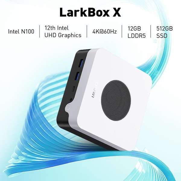 Chuwi Larkbox X 2023 Mini PC (Intel N100, 12GB+512GB, Windows 11, WIFI 6) @ Wish