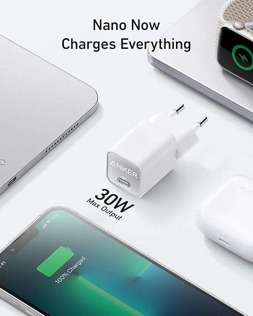 Anker USB C Charger 30W, 511 Charger (Nano 3)