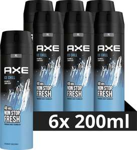 Axe Ice Chill Bodyspray Deodorant - 6 x 200 ml €14,58 || Bol.com