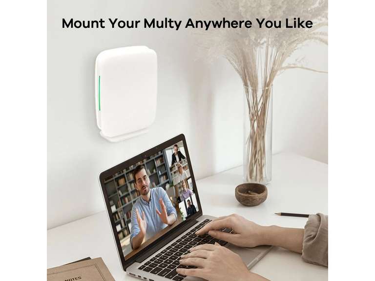 ZyXel Multy M1 Wifi 6 Mesh Systeem AX1800 3-Pack voor €99,95 @ iBOOD