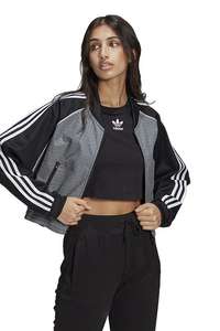 adidas Cropped track jacket voor dames voor €23,99 @ Otrium