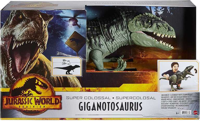 Jurassic World: Dominion Superkolossale Dino voor €39,99 @ Amazon NL