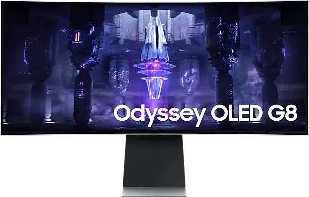 Samsung Odyssey G8 OLED (LS34BG850SU) Zilver