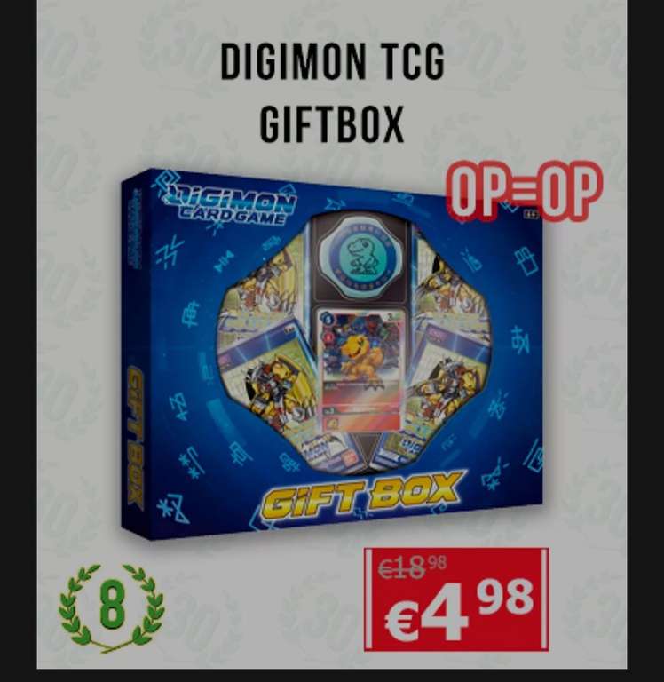 Gift Box Digimon TCG gamemania