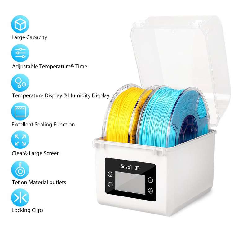 Filament droger (3d-printer)