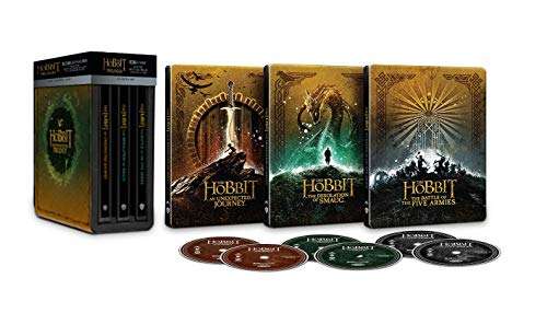 The Hobbit Trilogy Steelbook Edition 4K