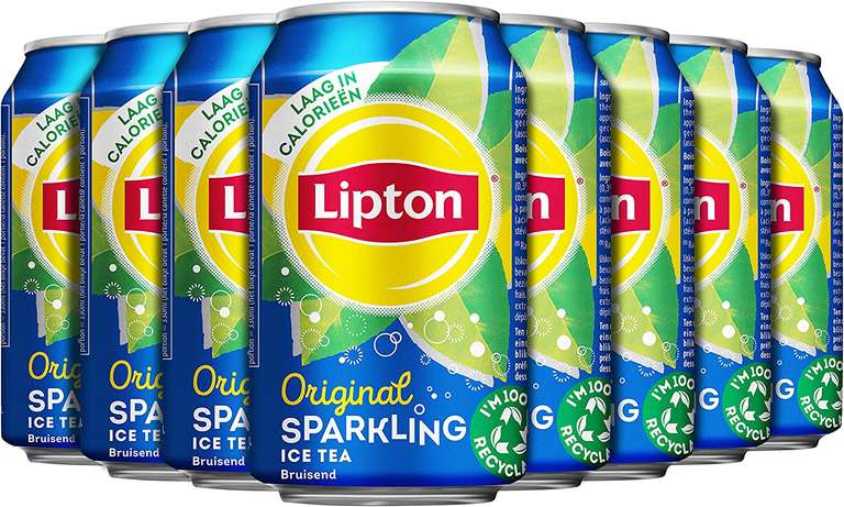 Lipton Ice Tea Sparkling blik 24 x 33 cl