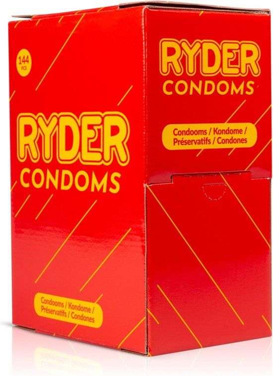 Ryder condooms (144 stuks) Amazon en Bol
