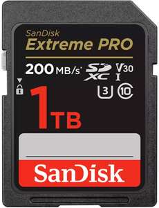 SanDisk Extreme PRO SDHC en SDXC UHS-I-kaart (1TB) €136,49 @ Western Digital