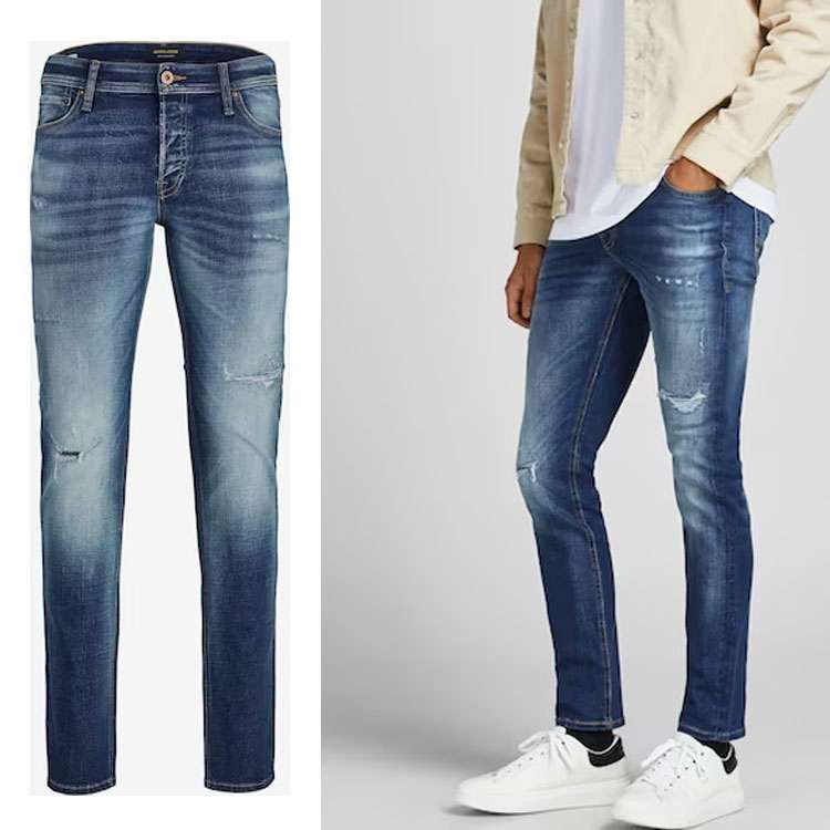 Jack & Jones 'Glenn' skinny jeans (27-32 + 28-32)