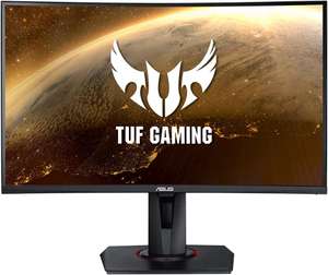 ASUS TUF Gaming VG27WQ 27 inch WQHD curved monitor, 165 Hz, 1ms, FreeSync Premium, 16:9, 2560x1440