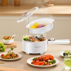 Elektrische pan / multi cooker / hotpot - 2.8L | 1000W | Ø23cm - nu €29,99 / nieuwe klanten €19,99