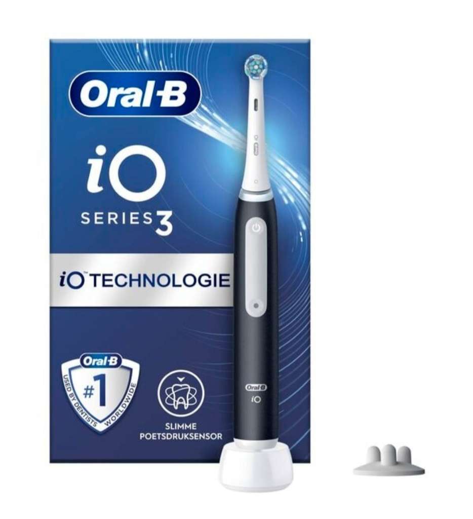 50% korting op Oral-B iO 3S Elektrische Tandenborstel Pepper.com