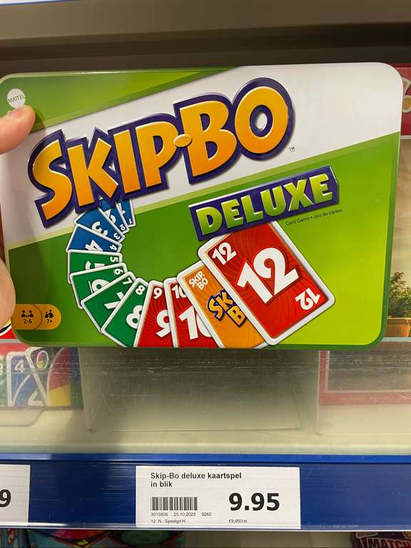 Skipbo deluxe uitvoering in blik