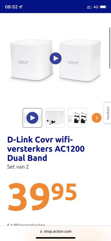 D-Link Covr wifi-versterkers AC1200 Dual Band